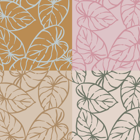 Simple Kalo Repeat Surface Pattern for Kaleolani