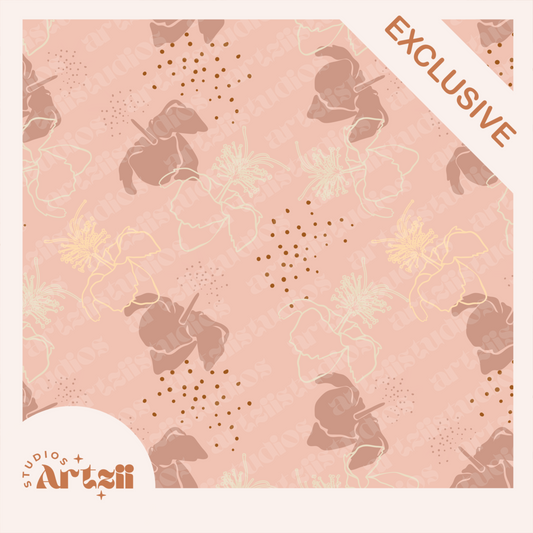 Ko'oloa'ula Dream Repeat Surface Pattern #56