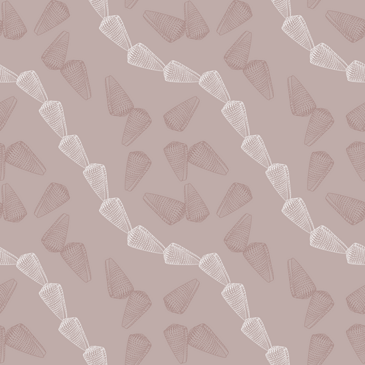 Leopard Cone Twist Repeat Surface Pattern