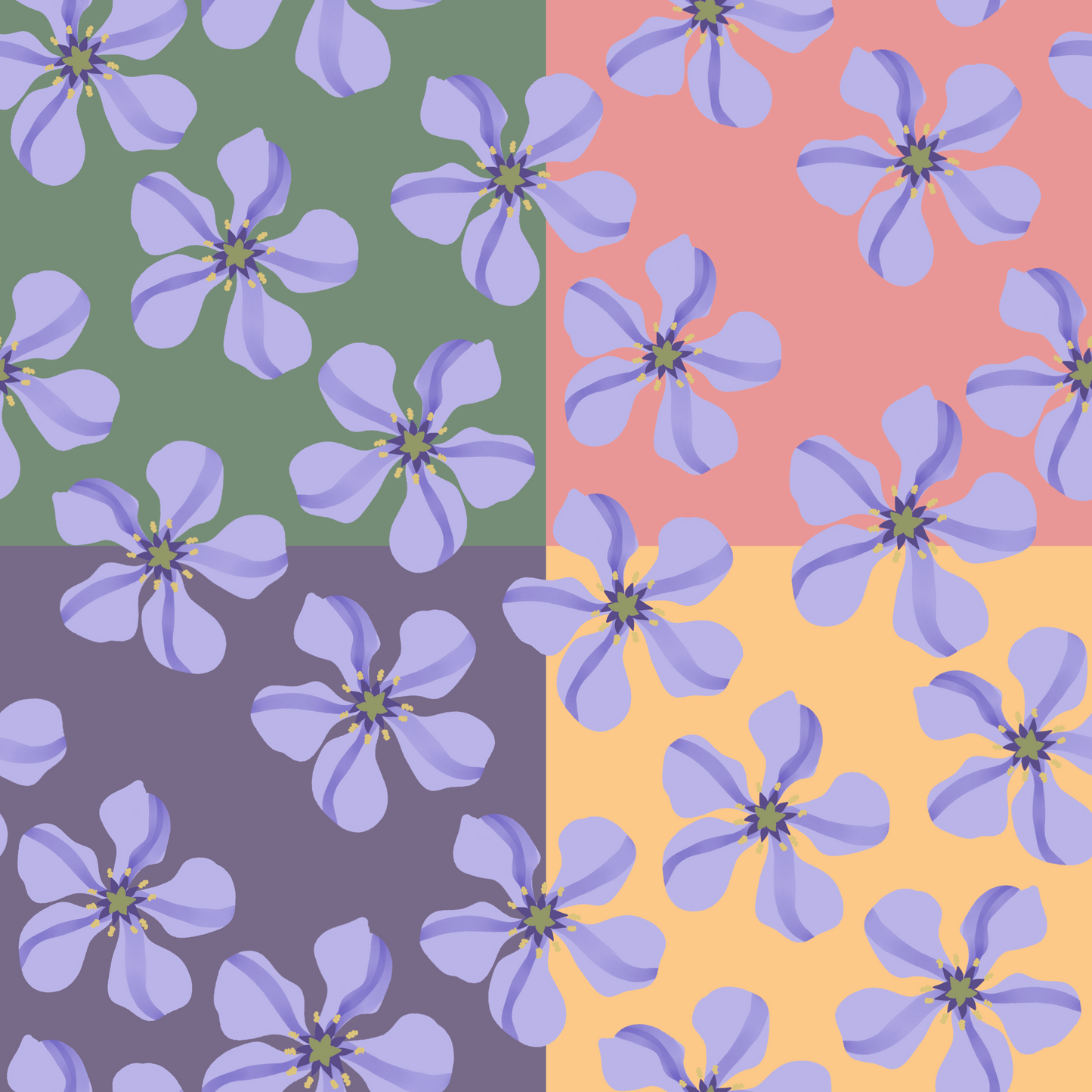 Lignum Vitae Repeat Surface Pattern