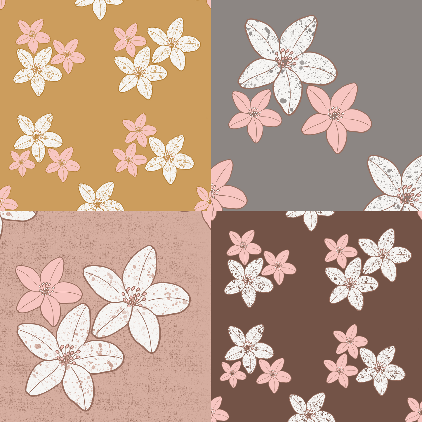 Lily Speckle Repeat Surface Pattern