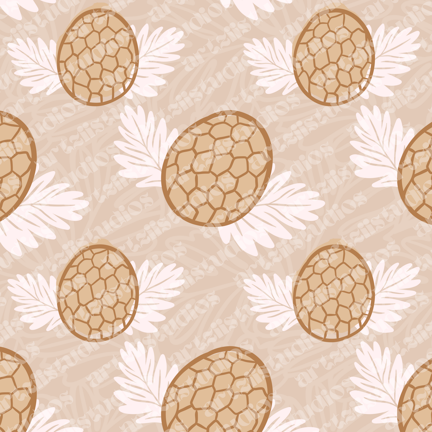 Playful Ulu Repeat Surface Pattern