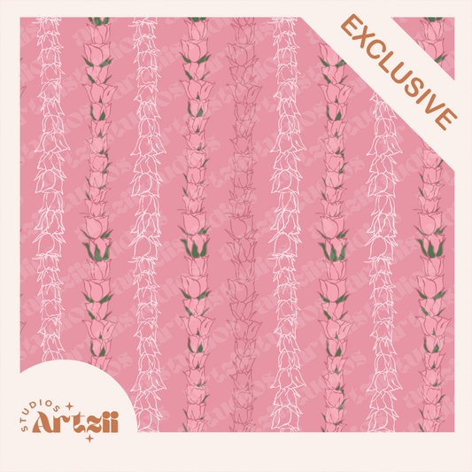 My Lovely Lokelani Repeat Surface Pattern #52