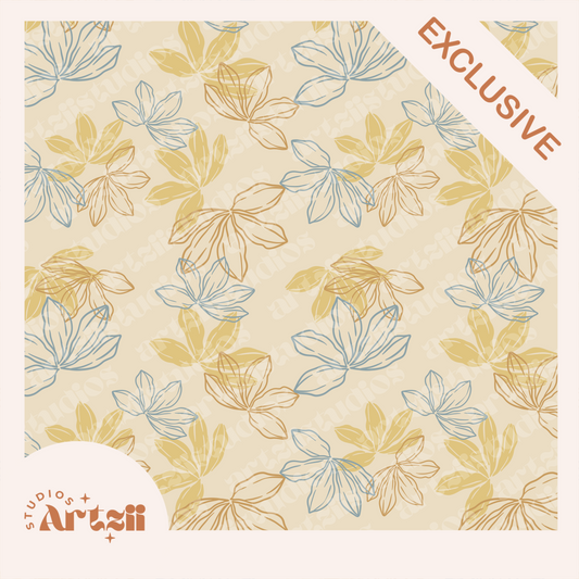 Naupaka Dream Repeat Surface Pattern #54