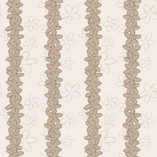 Plumeria Lei Repeat Surface Pattern