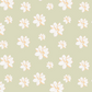 Pastel Gardenia Repeat Surface Pattern