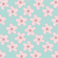 Pastel Oleander Repeat Surface Pattern