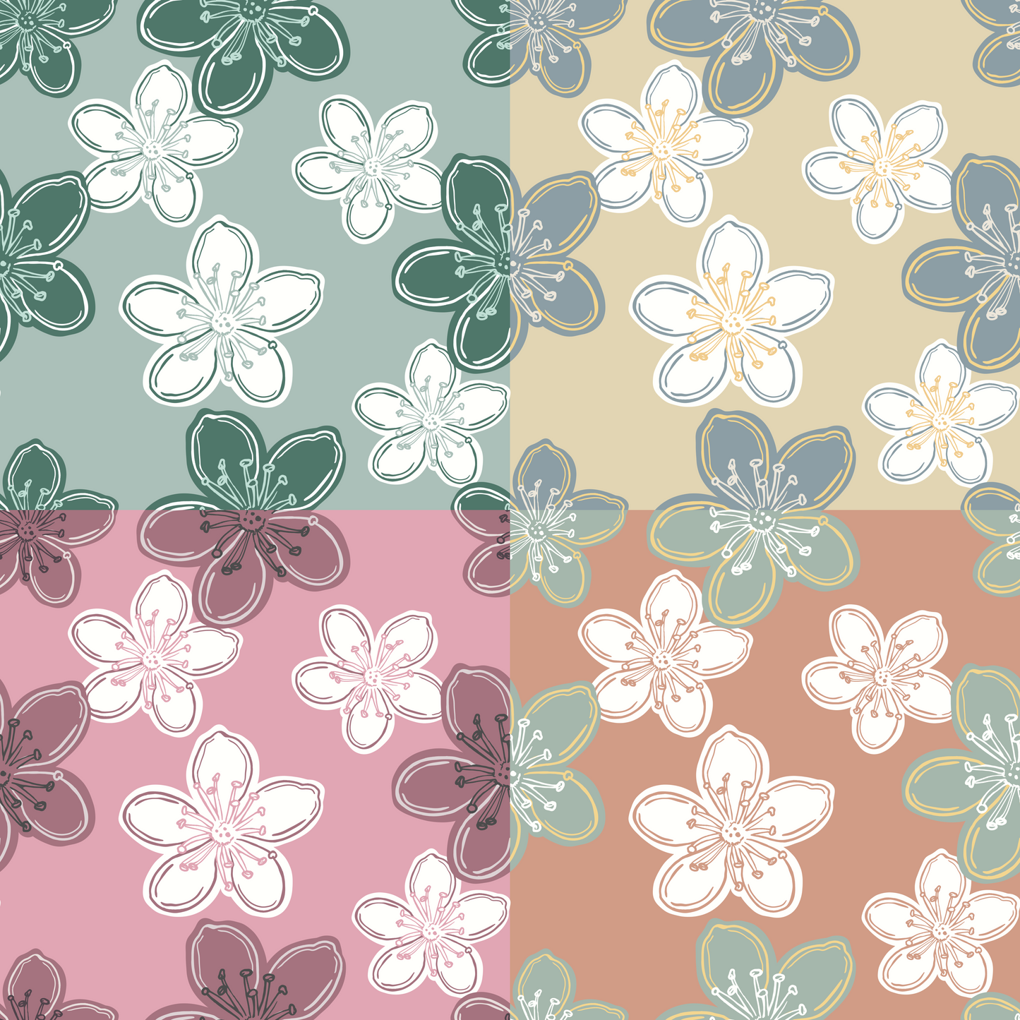 Ulei Flower Repeat Surface Pattern