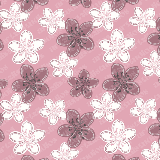 Ulei Flower Repeat Surface Pattern
