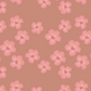 Pink Hibiscus Repeat Surface Pattern