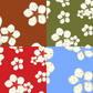 Plum Blossom Repeat Surface Pattern