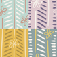 Plumeria Bow Repeat Surface Pattern