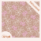 Plumeria Fantasy Repeat Surface Pattern #53