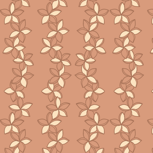 Plumeria Lei Repeat Surface Pattern