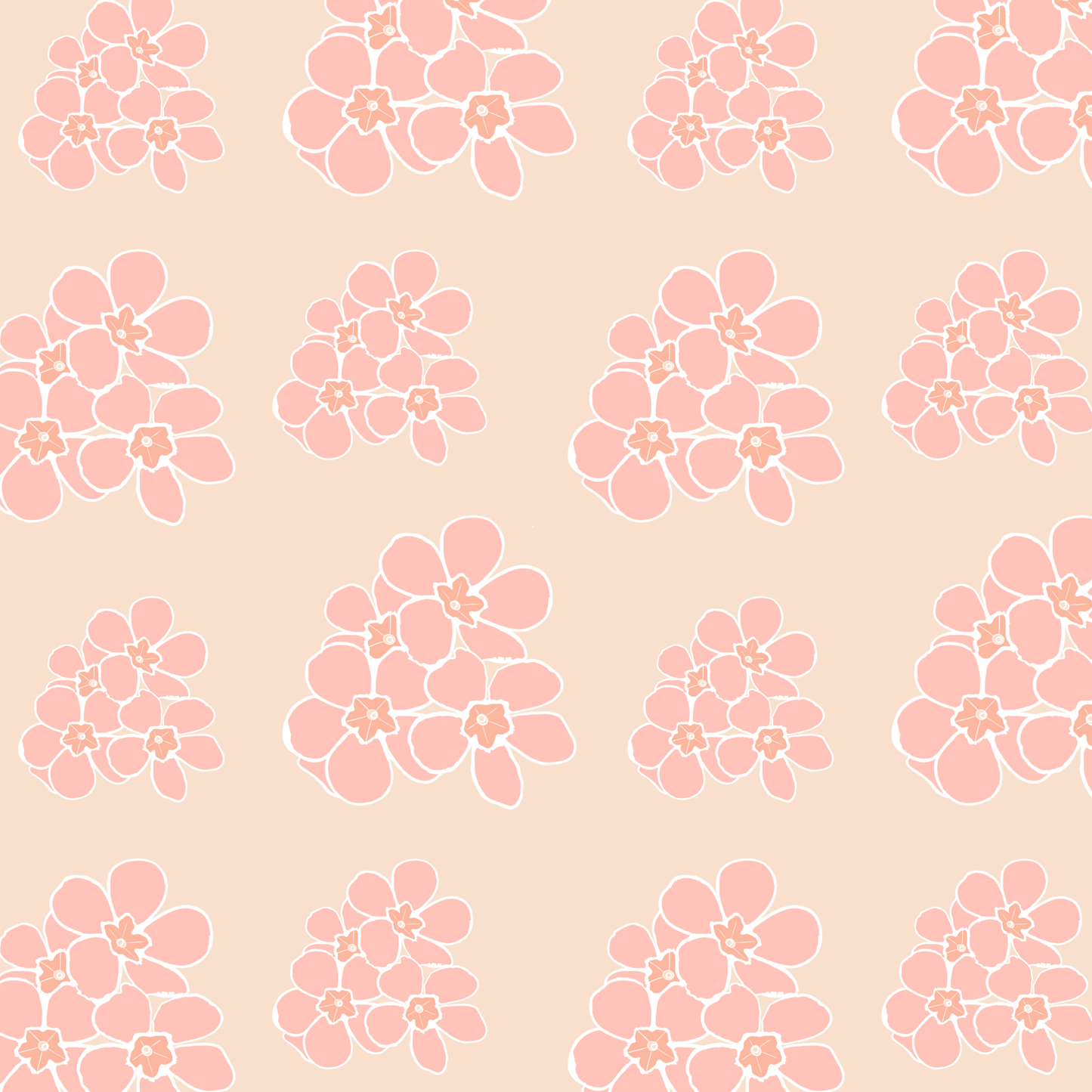Primrose Repeat Surface Pattern