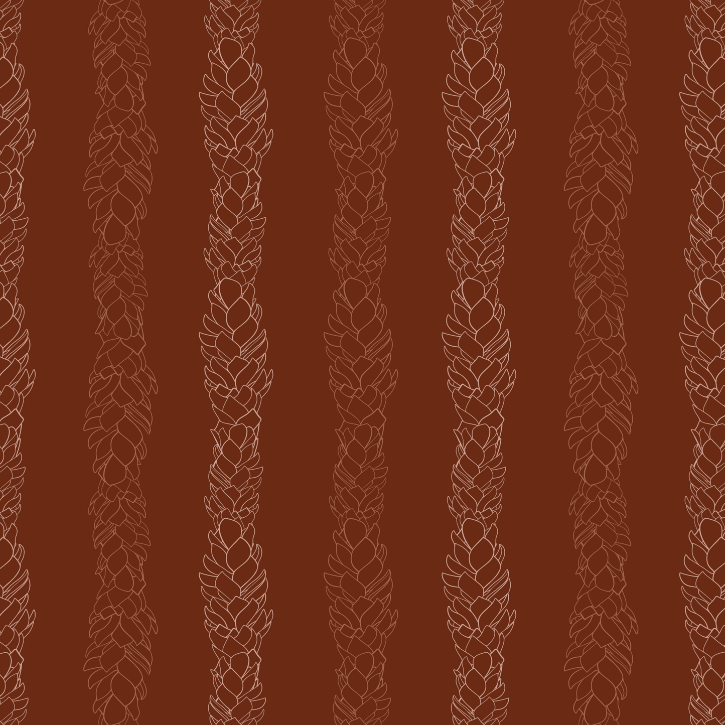 Red Ginger Lineup Repeat Surface Pattern