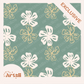 Retro Hibiscus Repeat Surface Pattern #70