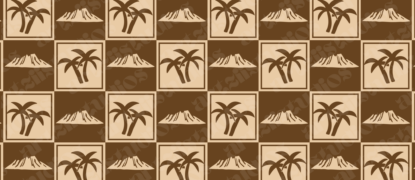 Diamond Head Surface Pattern for Royal Hawaiian Center