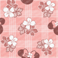 Minnie and Pooh Surface Pattern for Kulewaco