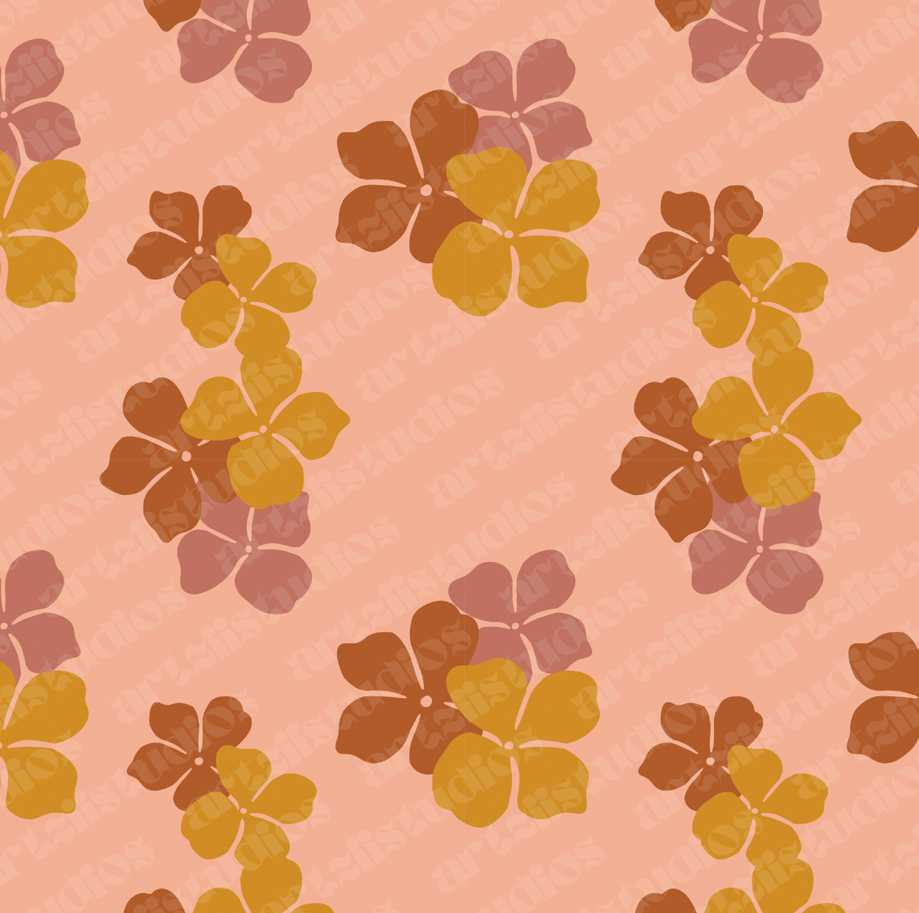 Colorful Oleander Surface Pattern