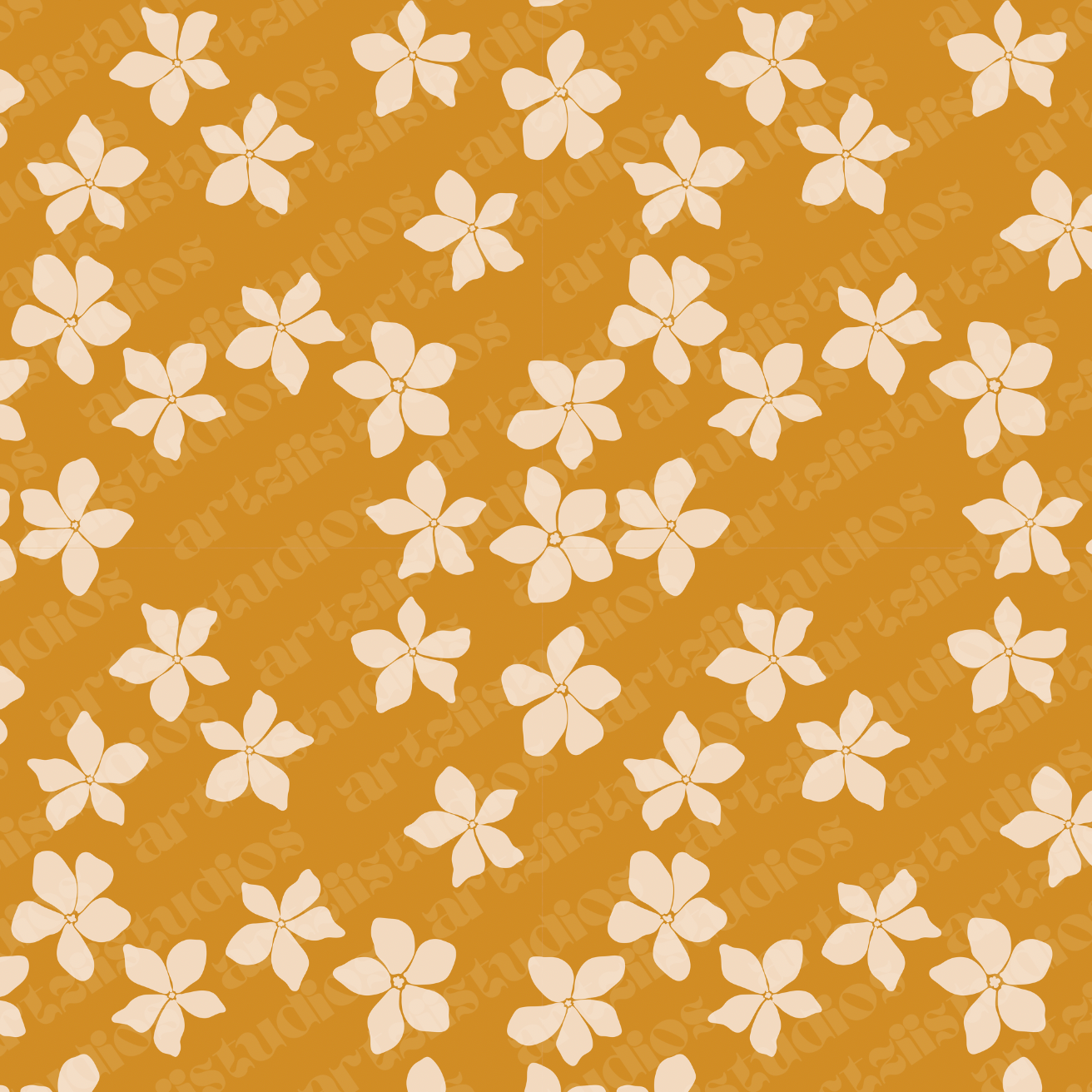 Mini Tiare Flower Surface Pattern
