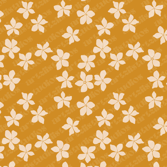 Mini Tiare Flower Surface Pattern