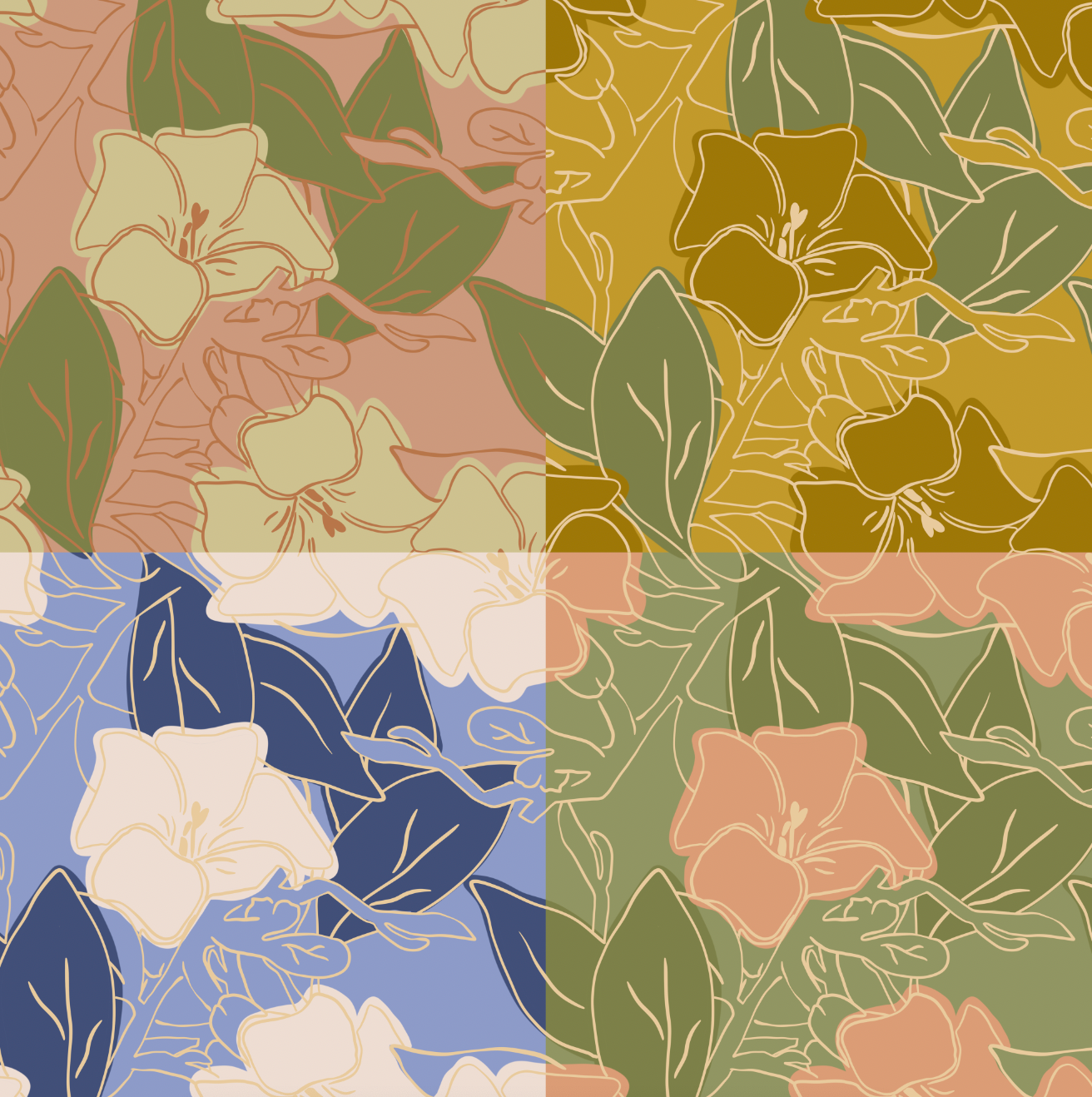 Puakenikeni Chaos Surface Pattern