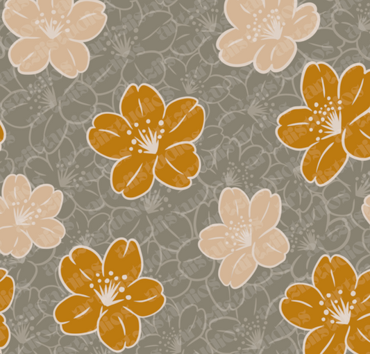 Plum Blossom Repeat Surface Pattern for Jay Greig