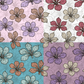 Faded Botanica Repeat Surface Pattern