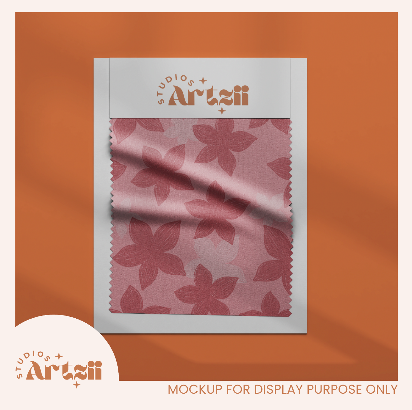 Sketch Plumeria Repeat Surface Pattern