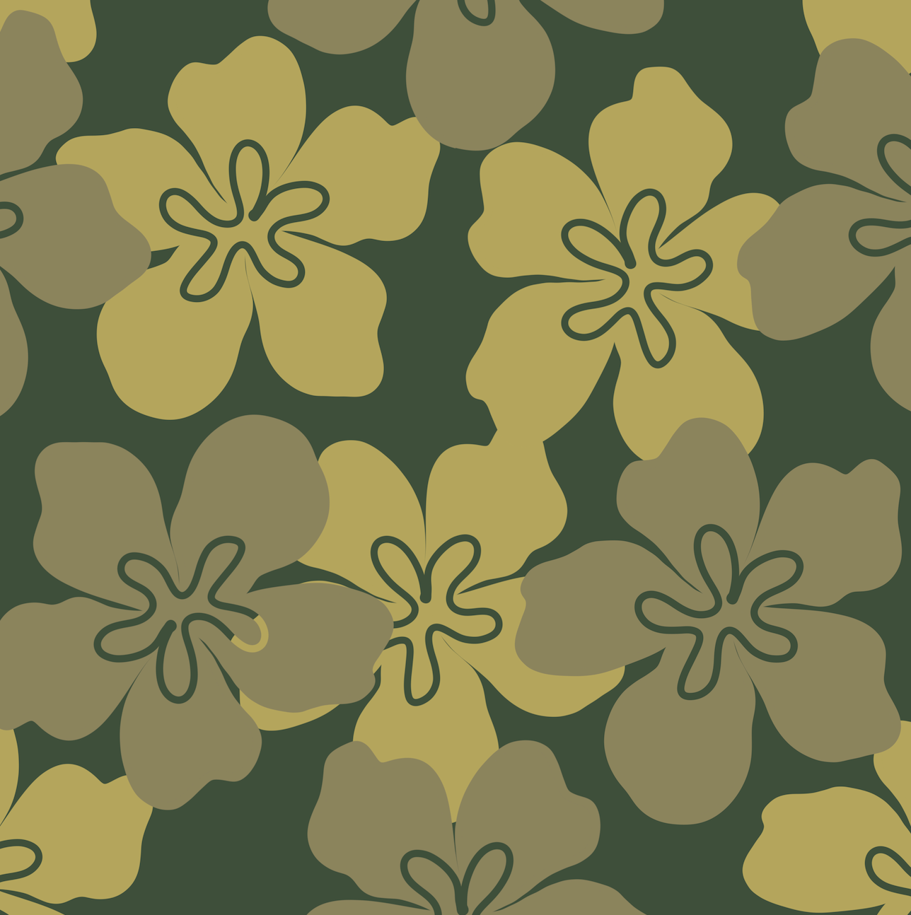 Groovy Flower 1 Surface Pattern