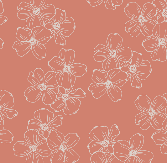 Hand Drawn Flower Surface Pattern