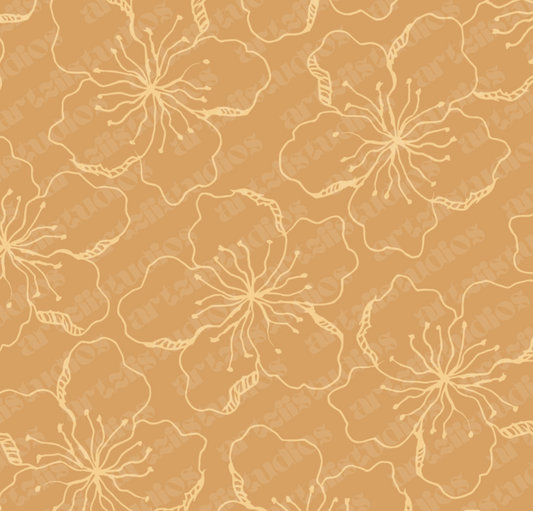 Hibiscus Surface Pattern