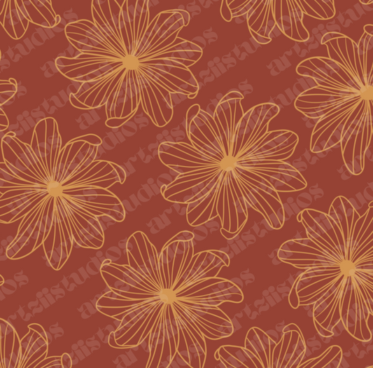 Hibiscus 4 Surface Pattern