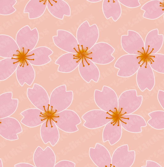 Cherry Blossom Surface Pattern