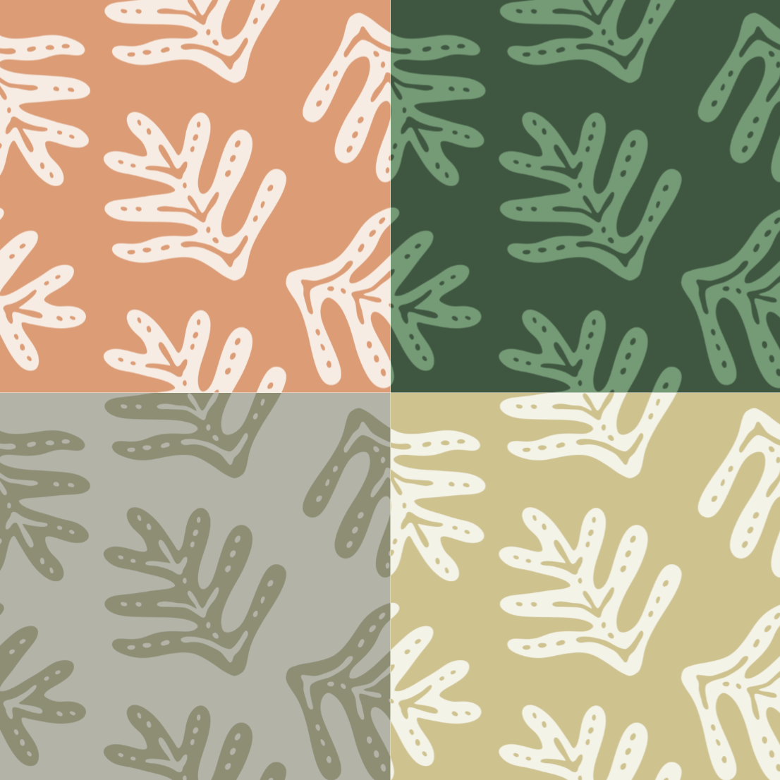 Fern Frenzy Surface Pattern