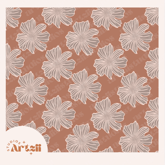 Daisy Repeat Surface Pattern
