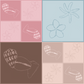 Shells and Pua Quilt Repeat Surface Pattern