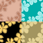 Summer Hibiscus Repeat Surface Pattern