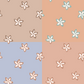 Summer Stephanotis Repeat Surface Pattern
