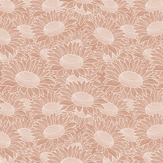 Sunflower Fields Repeat Surface Pattern