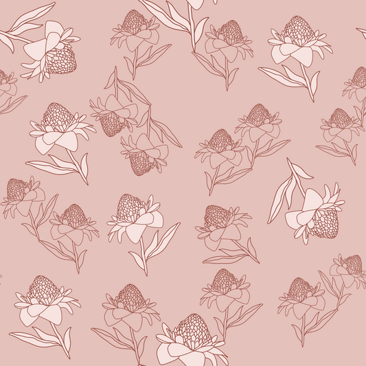 Torch Ginger Repeat Surface Pattern