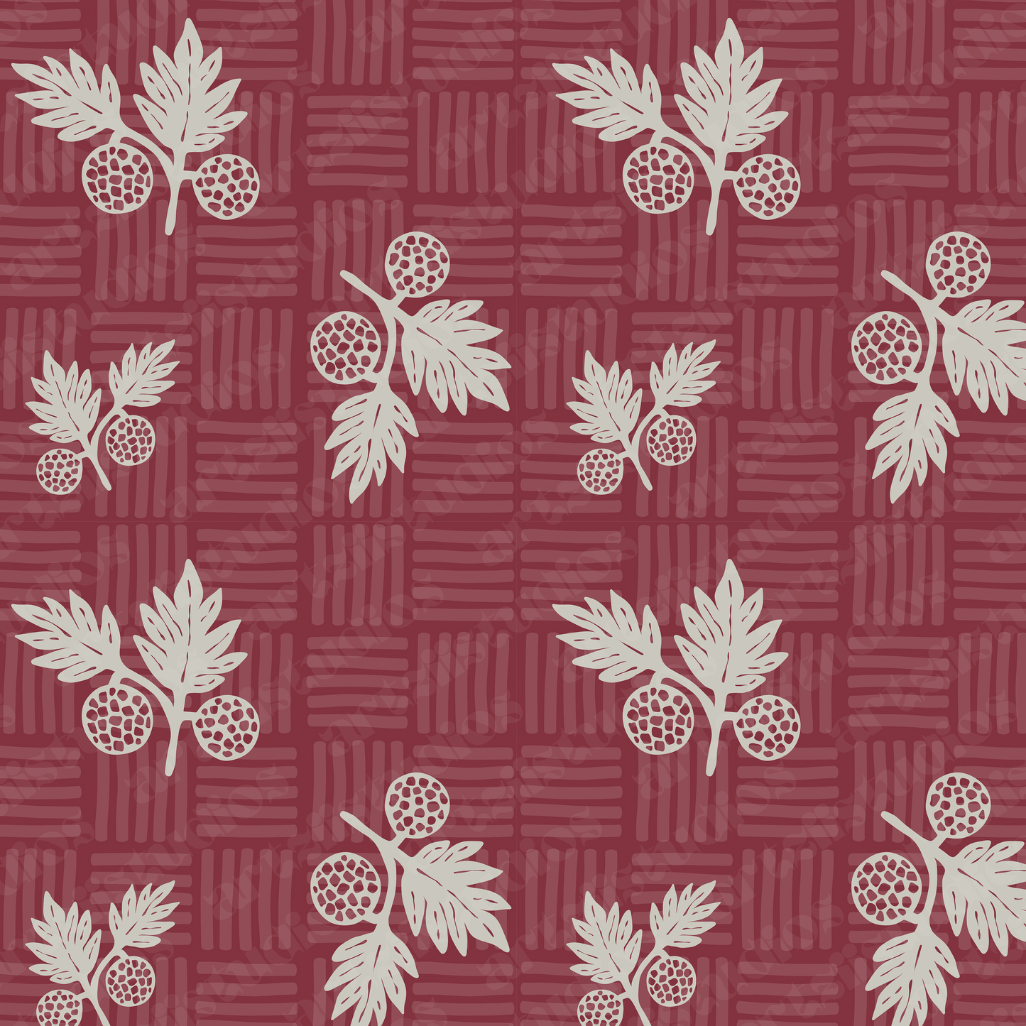 Ulu Plant Seamless Pattern