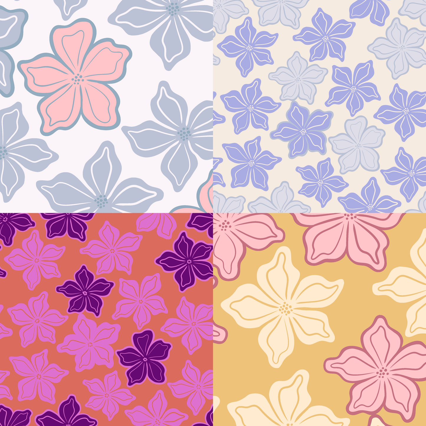 Tiare Dream Repeat Surface Pattern