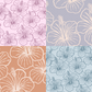Hibiscus Babe Surface Pattern