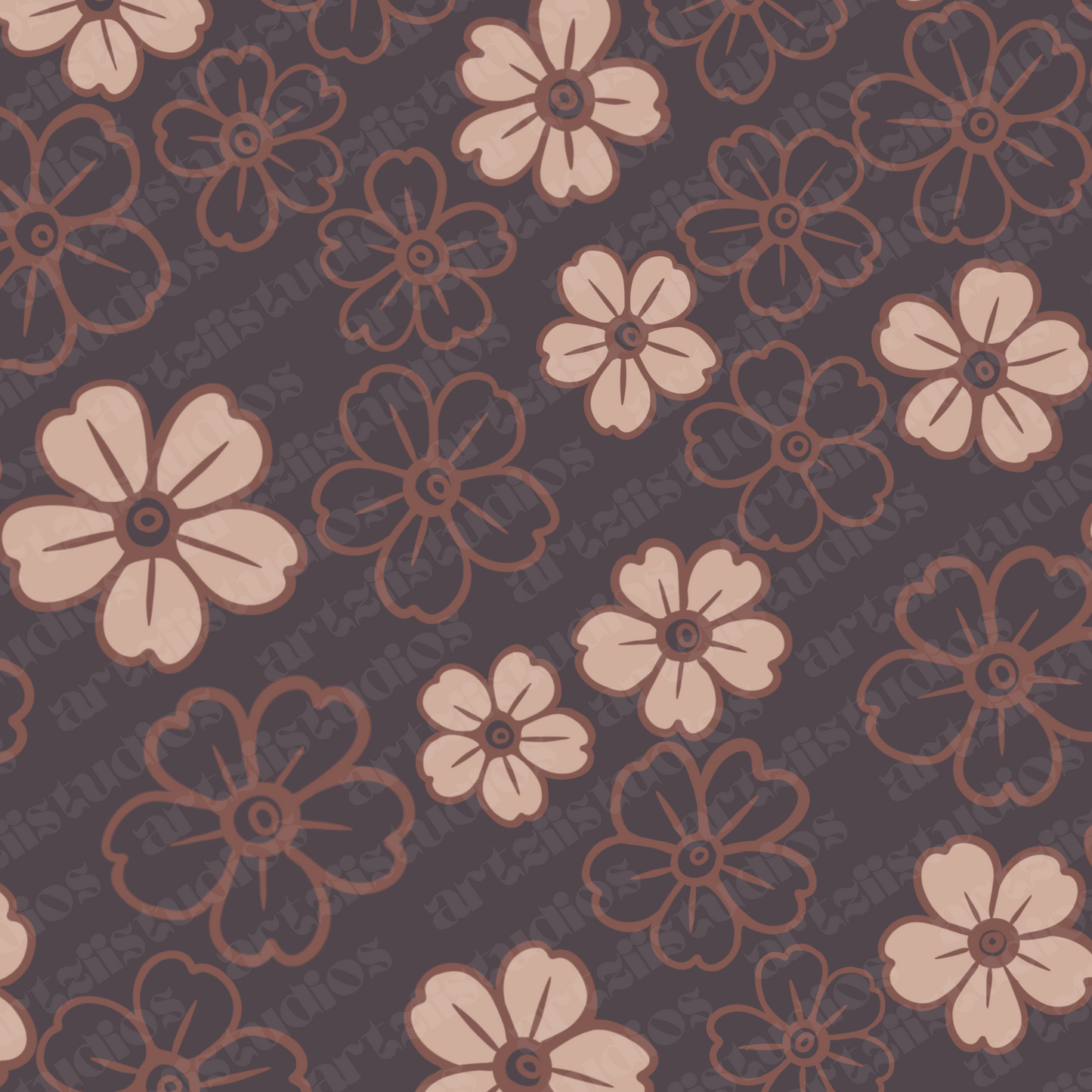 Mini Flower Repeat Surface Pattern