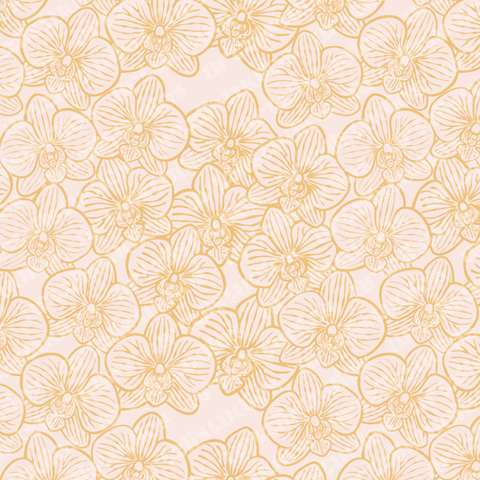 Orchid Frenzy Repeat Surface Pattern