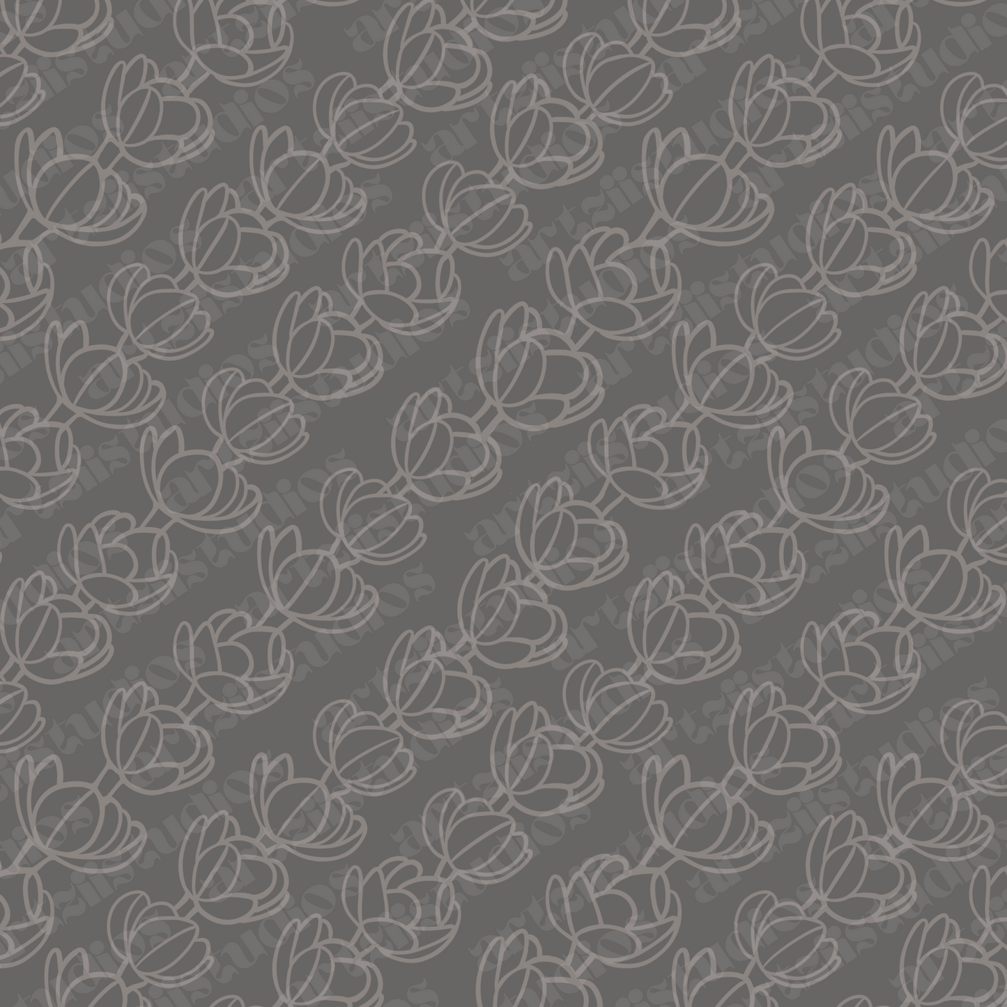 Pikake Lei Repeat Surface Pattern