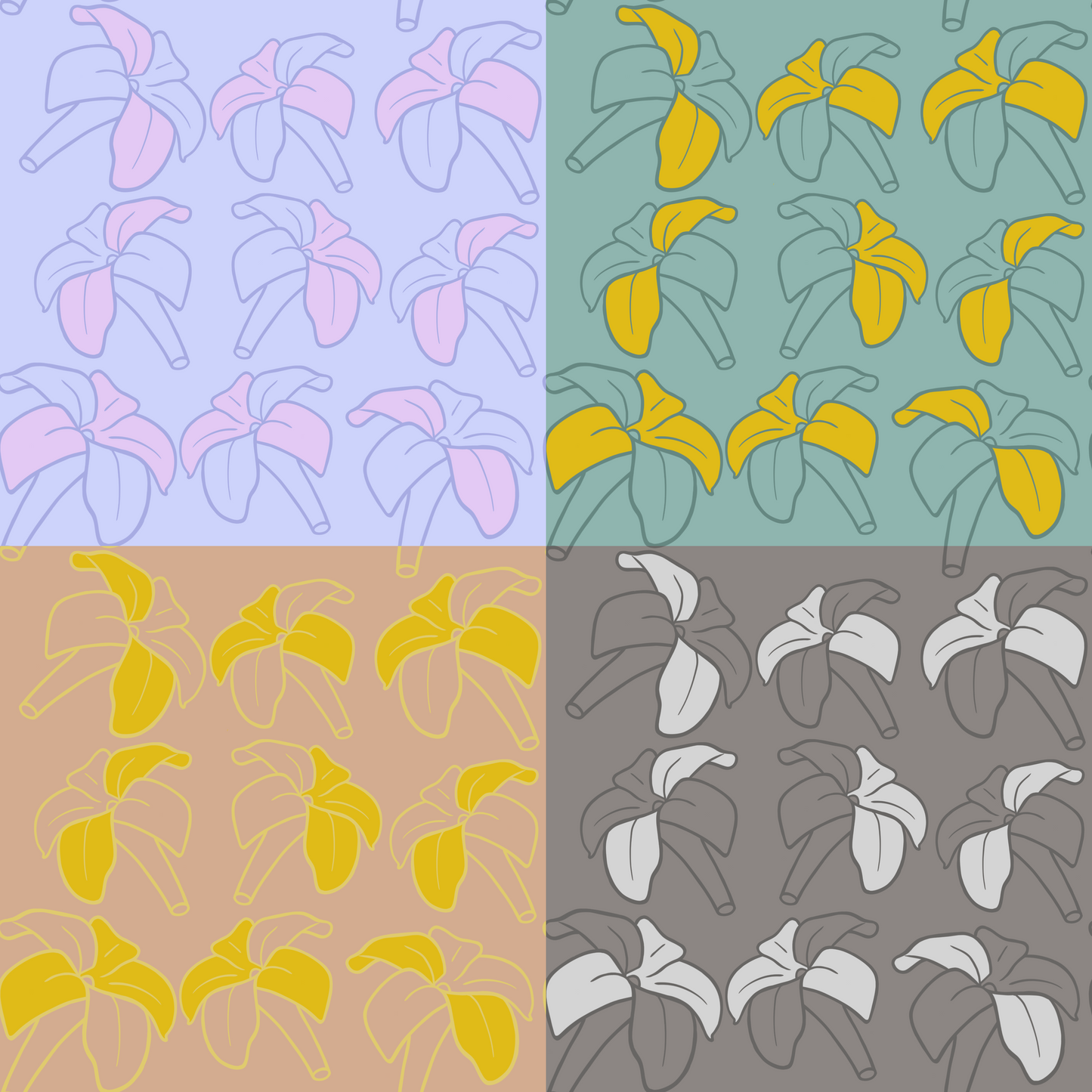 Puakenikeni Offset Repeat Surface Pattern