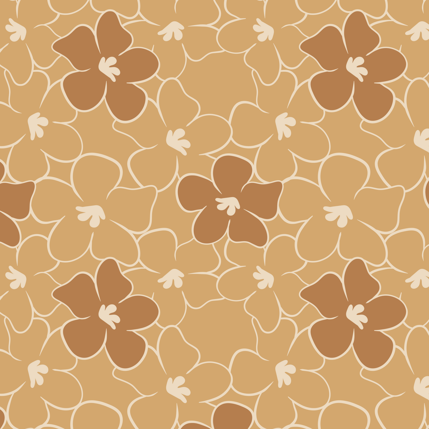 Fall Puakenikeni Repeat Surface Pattern